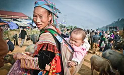 Bac Ha - Coc Ly market