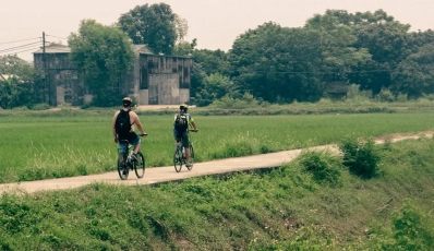 Avventura in bicicletta nella campagna di Hanoi