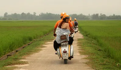 Vespa Tour Hanoi rural countryside