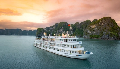 O cruzeiro Au Co | Baía de Halong 2 dias 1 noite